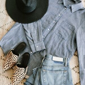 Jenni Kayne Leopard Print Mules